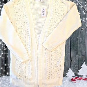 NWT Ivory Sweater Girls XL